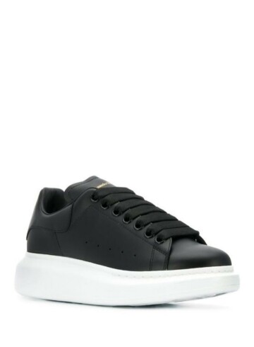 Alexander McQueen - Alexander McQueen Oversized Black White Sole